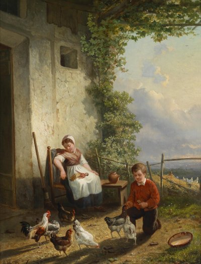 Idyllic Country Life by Henri de Beul